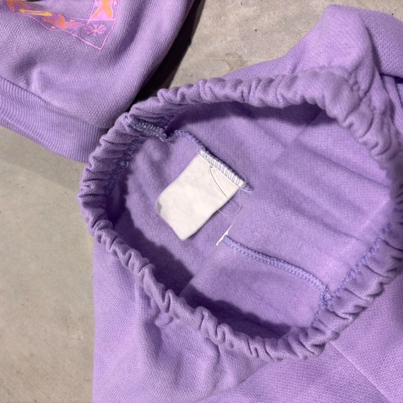 Vintage Purple Lion King Kids Sweatshirt and Pants Set - Picture 5 of 8